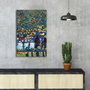 Wallity Lienzo Decorativo Pendio Montano A Unterach de Gustav Klimt 45 x 70 cm
